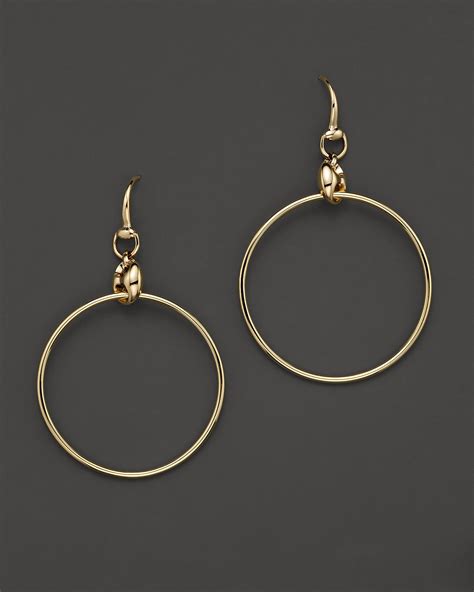 gucci marina chain hoop earrings|gucci multi stone earrings.